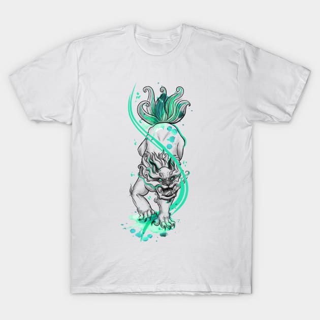 Watercolor Qilin T-Shirt by moonlessmello